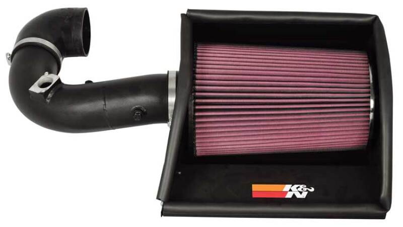 Chevrolet Topkick Performance Air Intake - K&N Engineering - KN 77 Metal Intake, Mandrel-bent aluminum tube, Oiled cotton filter media - 2006
